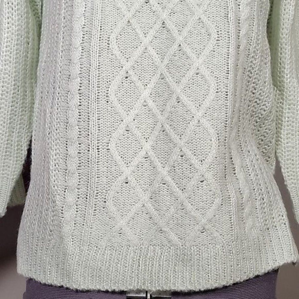 No Comment Textured Off-the-Shoulder Sweater Sz XL - Picture 7 of 13